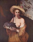 BLOEMAERT, Abraham Shepherdess with Grapes oil